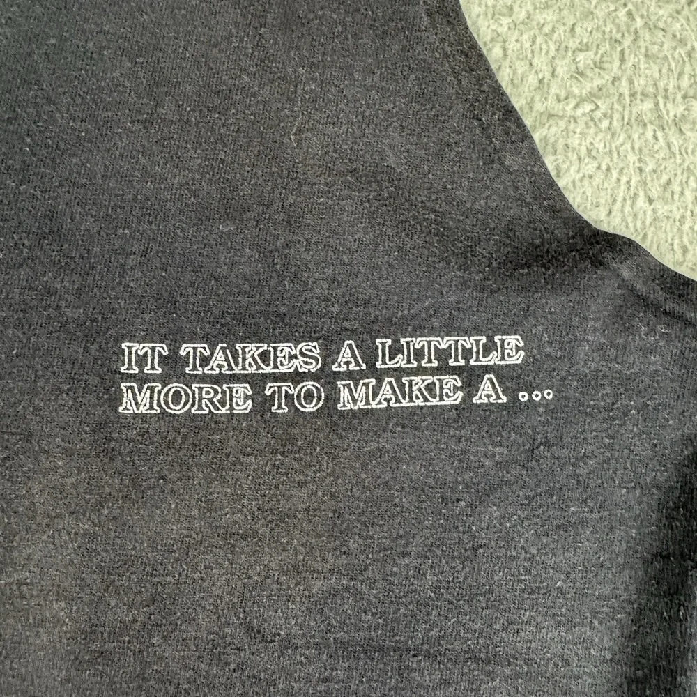 Vintage 80s M Champion Navy Black Racer Back Tank Top Medium Made in USA‎ Muscle